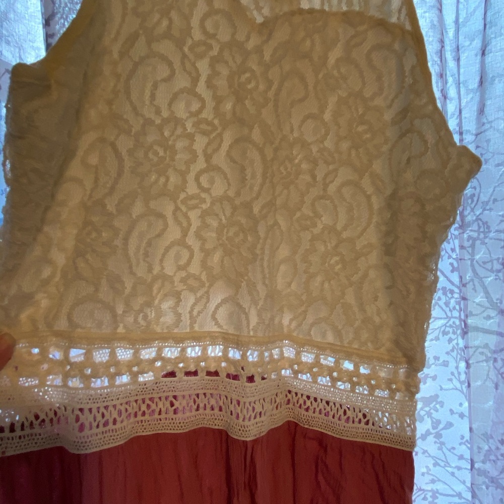 two colored dress